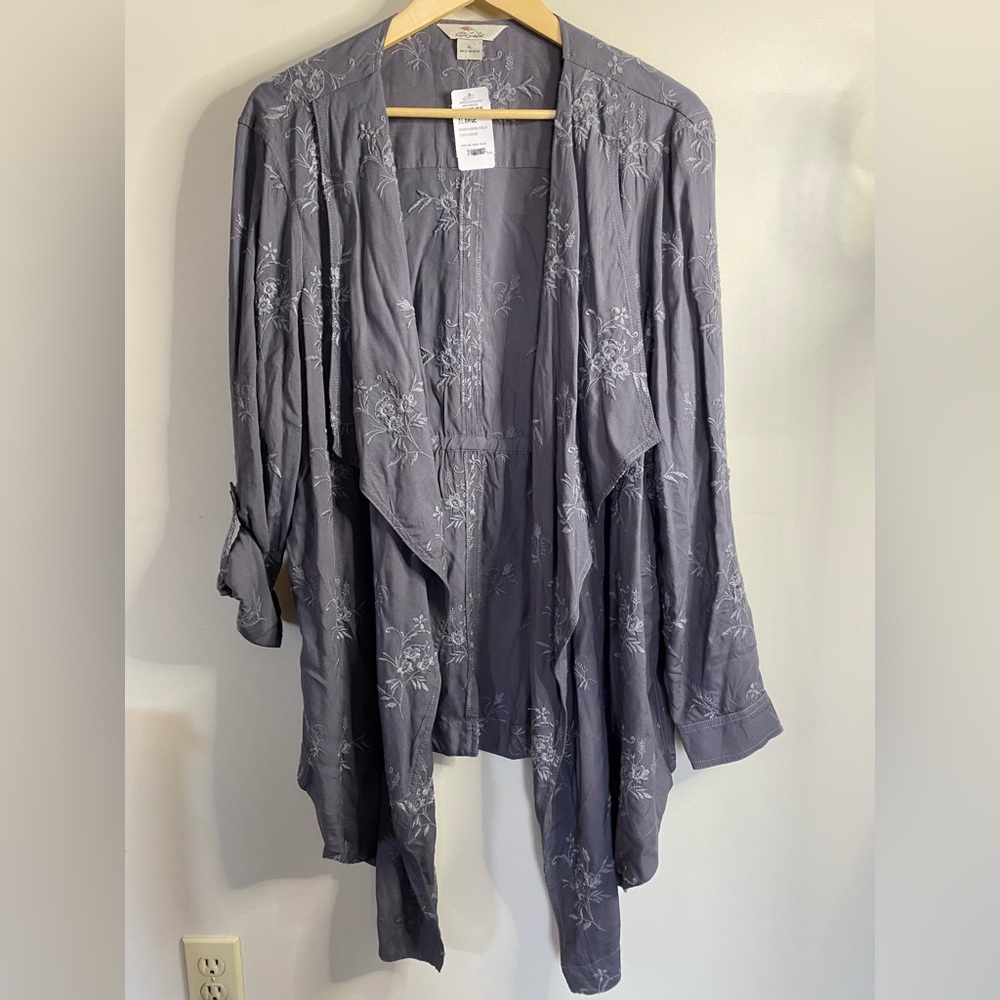 Embroidered Cardigan XL